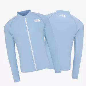 [매장판] 노스페이스 남성 래쉬가드 집업 자켓 여름 물놀이 웨이비 점퍼 아이스 블루 NJ5J