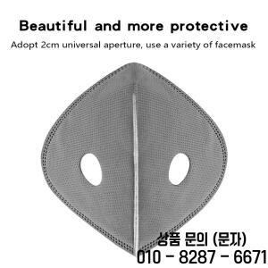 방진 사이클링 페이스 마스크 필터 MTB 도로 장비 PM2.5 활성 탄소 교체 보호 5 레이어