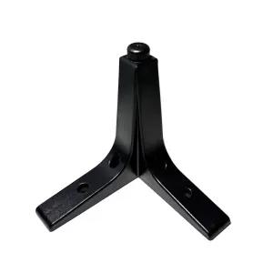 아크다리 블랙 130mm 높이조절 y자 가구다리 발통 상다리 책상 거실장 서랍장