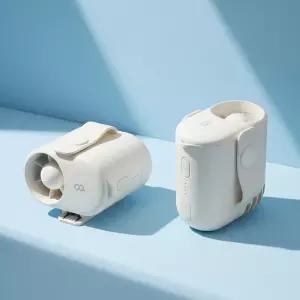 오아 바디팬맥스 휴대용 미니 목걸이 선풍기 넥 밴드 초경량 무선 목풍기 허리 클립형