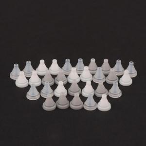 50개 고무 실리콘 노즐 니플 교체 부품 스프레이 워터 아웃렛 탑 액세서리