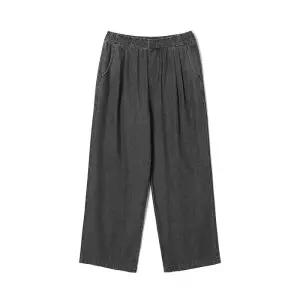 남성 데님 풀밴딩 와이드 팬츠 HC4DP42-1_DJ