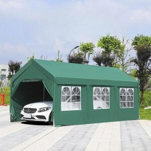 주차장 가림막 조립식 차고지 캐노피 차고 차양막 자동차 가정용