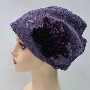 [애슬릿][애슬릿]여성 여름 비니 중년 엄마 메쉬 수면 얇은 레이스