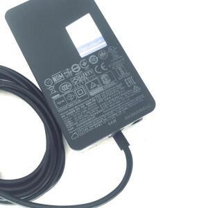 충전기 44W 15V 2.58A 전원 AC 어댑터 (마이크로소프트 서피스 프로 3/4/5/6/7 랩탑 고/북 호환)