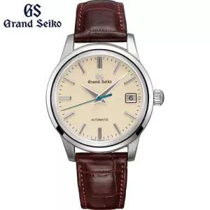 남자 여성 손목 시계 GrandSeiko-오리지널 Gs 기계식 포멀 남성용 SBGR261G 레트로 크림 다이얼 탑 럭셔리