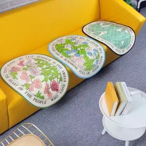 극세사 클래식 타원 발매트 50x70/매트/화장실/주방/메트/바닥/욕실/예쁜/깔판/발판/발메트/이쁜/욕실앞