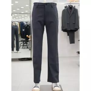 [레노마]봄 초여름용 다크 그레이컬러 세미 와이드 일자핏 허리 밴딩 슬랙스 팬츠 CHRPAMBP01A_IC