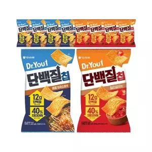 닥터유 단백질칩 해물야끼소바맛 60g, 5개+닥터유 단백질칩 칠리살 60g, 5개