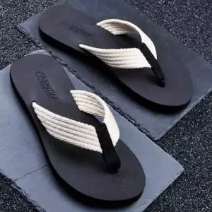 남성 조리 슬리퍼 데일리 스트랩 여름 남성 쪼리 슬리퍼 비치 샌들