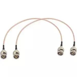 슈퍼배트 3G HD SDI 케이블 BNC 피트 30cm 75옴 카메라 비디오 장비 4K 8K 지원 직선 2Pcs