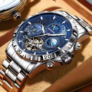 뚜르비옹시계 글로우 문 위크 남성용 투르비옹 레저