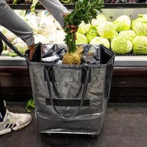 접이식 장바구니 캐리어 바퀴달린  롤링카트 롤링 토트백