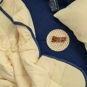 리버서블2 슈퍼싱글 간절기 이불 베개커버세트 옐로우