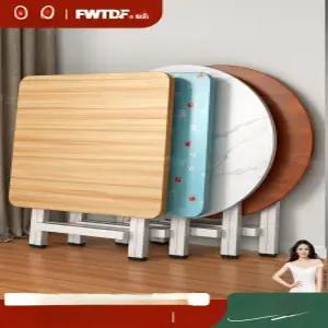 1인식탁 가정용 접이식 사각 이동식 식탁 책상 공간활용 네모