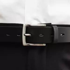 국산 남성 통가죽 벨트 무지 민자형 정장 허리띠 골프 혁띠 선물용
