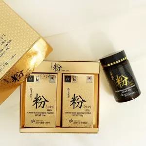 3234 고려 흑삼분말 2P 흑삼가루 220g 구증구포 흑삼 분말 가루 흑홍삼 파우더 구증구포