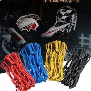 오토바이 헬멧 고정 네트망 그물망 수화물 네트 그물 바이크 자전거 반사 고탄력 밴드 짐 스쿠터 탄력 화물