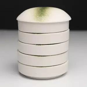 동양화 파레트 세라믹 도자기 물감 접시