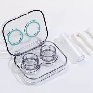 투명 하드렌즈 케이스 드림 소프트 컬러 콘탠트 ags1+4xvx