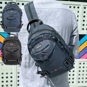 [옷자락]남자 투웨이 지퍼 직장인 크로스 백팩