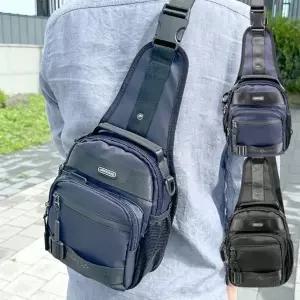 남자 나일론 생활방수 경량 슬림핏 크로스백
