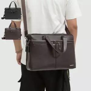 남자 인조가죽 넉넉한 수납 투웨이 서류가방