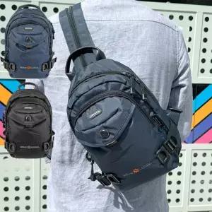 남자 투웨이 지퍼 직장인 크로스 백팩