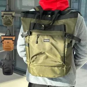 남자 생활방수 나일론 대용량 토트백 백팩