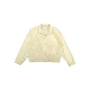 디스커버리 여성 크롭 하이넥 바람막이 자켓 DWWJ93043-LYS