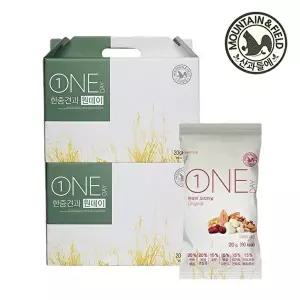 [산과들에]하루견과 원데이오리지널 30봉 선물세트 x 2개