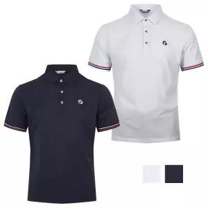 남자 프리미엄 라인 아이스 스판 카라넥 반팔 티셔츠 SE-TSH-279