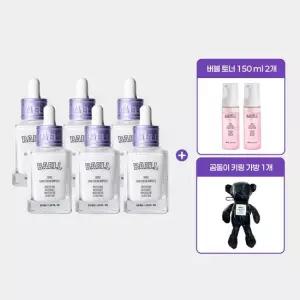 파로 유리 앰플 6병 50ml) + 버블에센스토너 150ml) 2병 + 휴대용 테디백