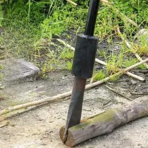 프리미엄 캠핑 펜션 도구 쐐기도끼 패기 장작 쪼개기 대전 고성 독채 제주 수영장