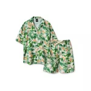 TOPTEN 여성) NYBG 콜라보 반팔 파자마 SET-UP_MSF2UI2001