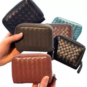 여자 지퍼 가죽 아코디언 카드지갑 동전 반지갑 여성캐주얼지갑 반지갑선물 반지갑클러치