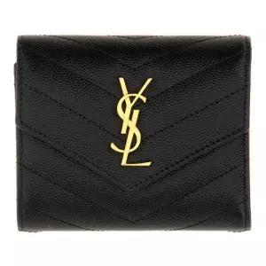 카산드르 마틀라쎄 쉐브론 퀼팅 반지갑 692061 BOW011000