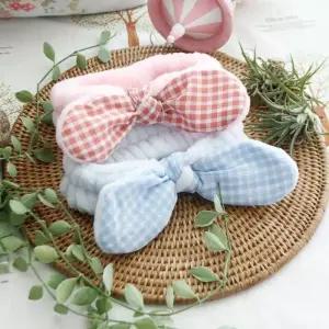 [에스에스_62]큐티 세안용 텔 체크리본 세안(6colors)