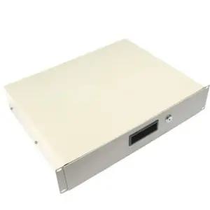 [에스에스_63]서랍장 네트워크랙 내부 보관함 화이트 2U