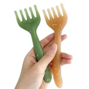 [에스에스_62]머리 괄사마사지기 빗 얼굴 두피 지압 종아리