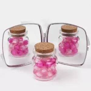 [하프클럽/]접이식 양면 스텐 미니 손거울