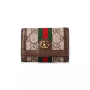 [명품] 오피디아 똑딱이 지퍼 여성 반지갑 644334 96IWG 8745