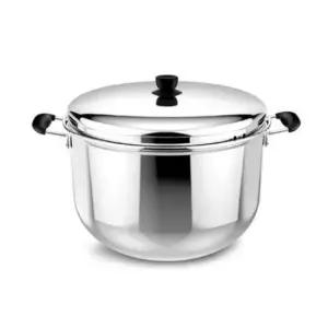 찜기 키친아트 지벤 삼중바닥 스텐 곰솥 34cm