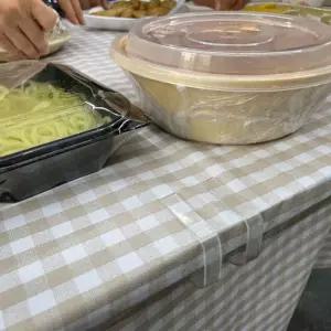 P1 테이블보 식탁보 고정클립 투명 4P 식탁보고정 테이블보고정 식탁보홀더 테이블보집게