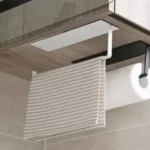 주방 행주 랩 키친타올 수건 걸이 홀더 거치대 화이트 키친타올걸이 행주걸이