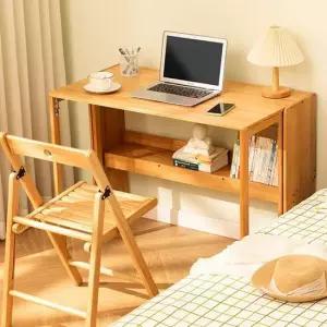 대나무 접이식 테이블 다용도 책상 원목책상 학생책상 간이테이블 1000책상 접이식책상