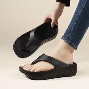 키높이 신발 통굽 슬리퍼 여름 2컬러 데일리 쿠션감 쪼리 EVA