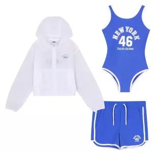 [보리보리/NBA KIDS]NBA 키즈 수영복 세트(+후드집업자켓, 팬츠 세트) K252ST730P