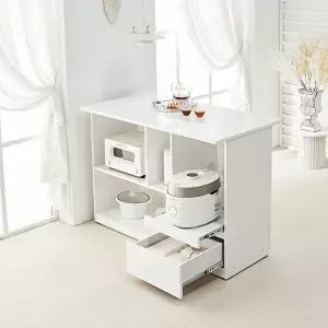 [텐스페이스]베로나 1200 LPM 사각 홈바 테이블 서랍형 MD5321 (수도권무배)