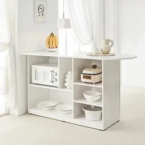 [텐스페이스]베로나 1500 LPM 라운드 홈바 테이블 오픈형 MD5322 (수도권무배)